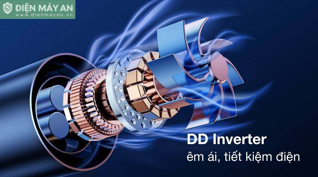 Máy giặt Aqua Inverter 10 kg AQW-DR100JT BK